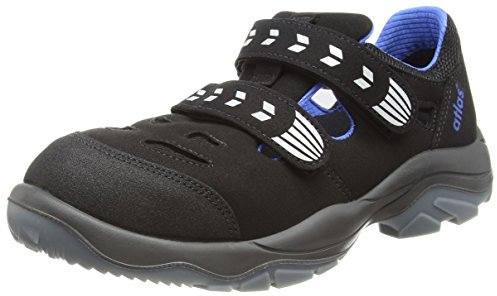 Atlas Alu-tec 360 - EN ISO 20345 S1 - W10, Unisex - Erwachsene Sicherheitsschuhe, Gr. 39, Schwarz (Black)