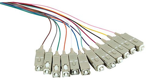 Logilink Pigtail Sets mit einseitig montiertem Steckverbinder Werden hauptsächlich eingesetzt, um ankommende mehradrige LWL-Kabel aufzuteilen und mit Steckverbindern zu bestücken