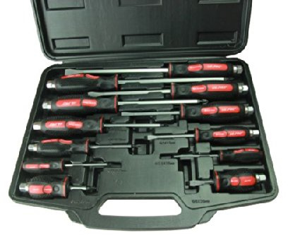 Bergen US PRO 12pc GO-Through Screwdrivers Set B1503
