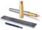 Parker Urban Fountain Pen, Premium Aureate Powder with Medium Nib and Blue Ink, 1931572