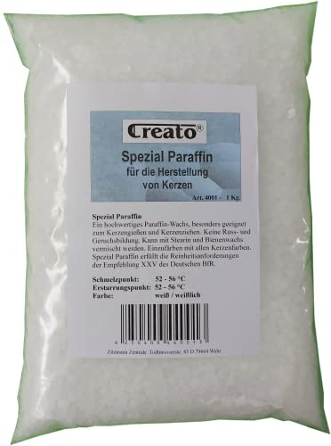 Creato Z4009 - Wachsgranulat Paraffin Sackware 25 Kg
