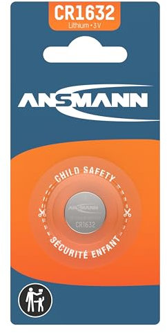 ANSMANN 1516-0004 Knofpzelle batterie Lithium CR 1632 - 3V