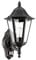 EGLO Außen-Wandlampe Navedo, 1 flammige Außenleuchte inkl. Bewegungsmelder, Sensor-Wandleuchte aus Aluguss und Glas, Schwarz, silber-patina, E27 Fassung, IP44