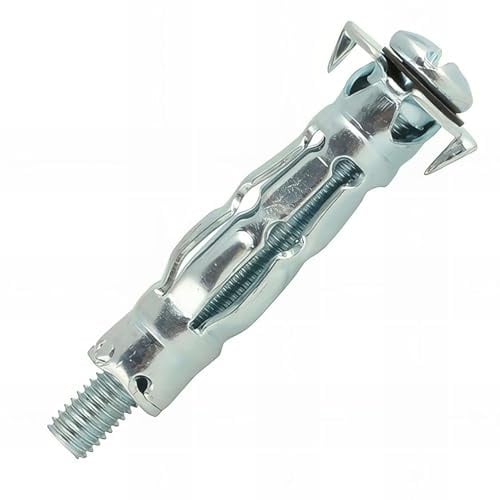 Scell-it, 200 Placo Spyder, Zinkbasis Stahl, M4x21, Ép. 0-4, 8 mm Bohrschrauben, Monokorps-Knöchel, ergonomische, kostbare einfache, effiziente Zweige, 4.8 x 45 mm