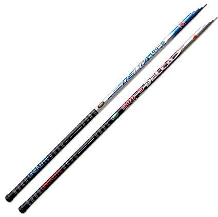 Lineaeffe Fest Delta 8 m 5-20 g Fixe Rute Angeln im Meer Fluss See Teleskopische Carbon