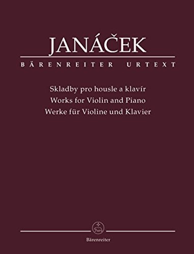 Werke für Violine und Klavier. Spielpartitur mit Violonstimme, Urtextausgabe
