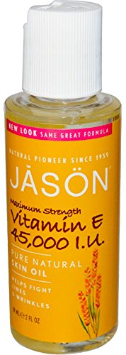 Jason Natural Vitamin E Skin Oil, 45,000 IU Maximum Strength, 59ml