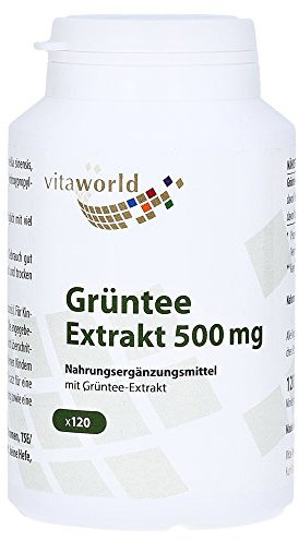 Grüntee-Extrakt 500 mg Kapseln
