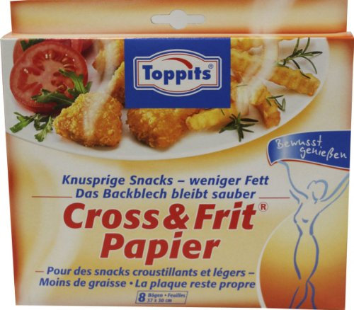 Toppits Cross & Frit Papier 8 Bögen
