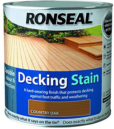 Ronseal Decking Stain Country Oak 2.5L