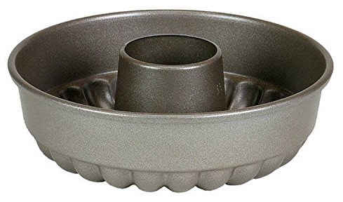 Matfer Backform Frankfurter Kranz gerippt, Größe:ø 20 cm, Schwarz, Rippled White