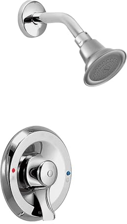 Moen T8375 Commercial Posi-Temp Pressure Balancing Shower 2.5 gpm, Chrome