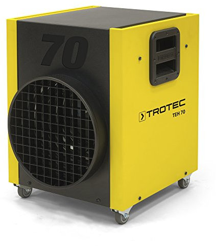 TROTEC TEH 70 Elektroheizer, Bauheizer mit 12 kW, widerstandsfähiger Schutzlackierung, extrem wartungsfreundliche Bauart