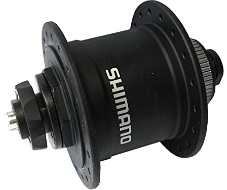SHIMANO 2091615000 Nabendynamo, schwarz, 10 x 6 x 4 cm