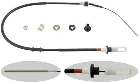 febi bilstein 12756 Kupplungsseilzug, 1 Stück | Kompatibel mit: FIAT BRAVA, BRAVO I, MAREA, MAREA Weekend