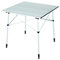 High Peak Sevilla Table de Camping alu Pliable Mixte Adulte, Argent, 70 x 70 x 70 cm