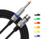 Tiger MIC6-10 - Cable para micrófono XLR a jack (macho/hembra, 10 m)
