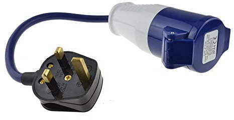 Aerials, Satellites and Cables Ltd Female Ceform Socket for Electric Hook Up Cable, Caravan Plug