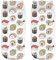 Ferocity Lustige Socken Sneaker Halbsocken Strümpfe Sportsocken Füßlinge mit Motiv 3D Sushi 2 [001]