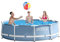Intex 28701EH - Piscina (Framed Pool, Round, 4485 L, Blue, 6 yr(s), Metal)