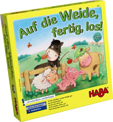 HABA 4937 Auf die Weide, fertig, los!