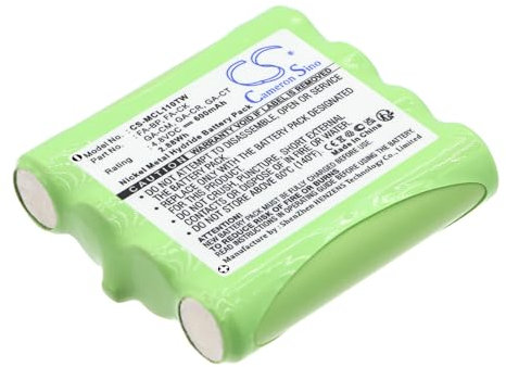 Battery for Motorola TLKR-T5 Ni-MH 4.8V 600mAh - IXNN4002A