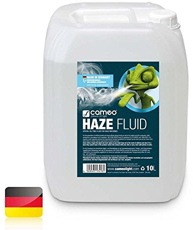 Cameo HAZE FLUID 10 L Hazefluid für feine Nebeldichte und lange Standzeit, ölfrei, 10 L
