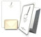 Quire Edles Briefpapier-Set - Federstift-Design - 10 Blatt A4 & Umschläge - passende Mappe