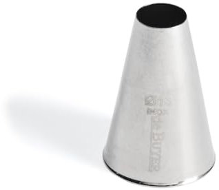 De Buyer acciaio inossidabile Beccuccio a foro tondo inox, cm 1.3, 2111.13N, Diametro 13 mm