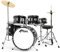 Tiger JDS14 - BK 5-teiliges Junior-Drumset - Schwarzes Kinder-Drumset, für 3-10 Jahre