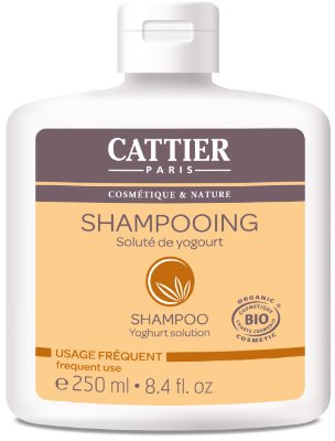 Cattier Shampoo häufigen Gebrauch geeignet Who-Joghurt 250 ml, 2 Stück