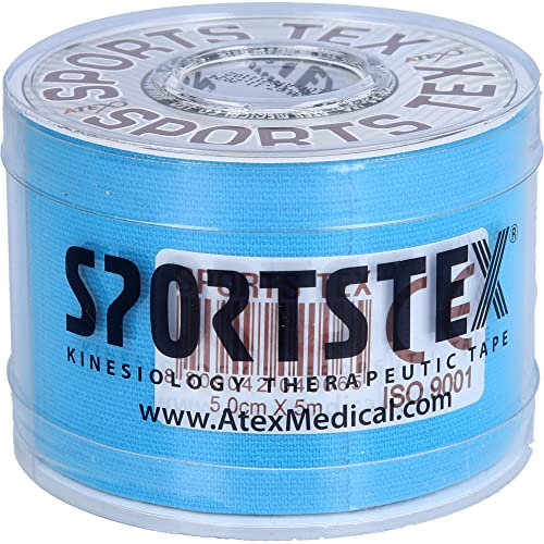 SPORTS TEX Kinesiologie Tape 5 cmx5 m blau 1 St