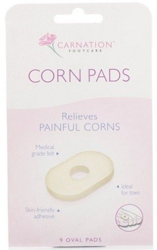HayMax Carnation Corn Pads Felt Care 618 Oval 9's