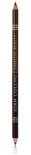 Joan Collins Timeless Beauty Contour Eyebrow Pencil Duo, Black/Dark Brown 1.56 g