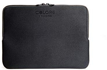Tucano Second Skin Farbhülle für Laptop 12 , Macbook Pro 13 & Mac Book Air 13 Hülle, schwarz