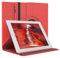 EAZY CASE - Tablet Hülle für iPad 2 / iPad 3 / iPad 4 Schutzhülle 9.7 Zoll Smart Cover Tablet Case Rotationcase zum Aufstellen Klapphülle 360° drehbar mit Standfunktion Tasche Kunstleder Rot