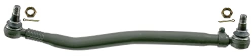 febi bilstein 11650 Drag Link with castle nuts and cotter pins, from steering gear to 1st front axle, pack of one