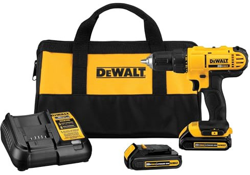 DeWalt Black + Decker/DEWALT Dcd771C2 - Taladro atornillador (20 V, 5 unidades)
