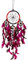 50cm x 11cm Dreamcatcher Traumfänger Rot Schwarz Pink 5 Ringe