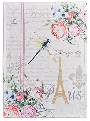 Maison d' Hermine Champ De Mars 100% Baumwolle Set von 2 Mehrzweck-Küchenhandtuch absorbieren Tee/Bar Handtücher | Frühling/Sommer(50 cm X 70 cm)