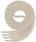 Di Ficchiano 1Paar flache SCHNÜRSENKEL aus 100% Baumwolle für Sneaker Sportschuhe - sehr reißfest - ca. 7 mm breit - Schuhbänder- hellbeige Schuhriemen Farbe: hellbeige - 120cm