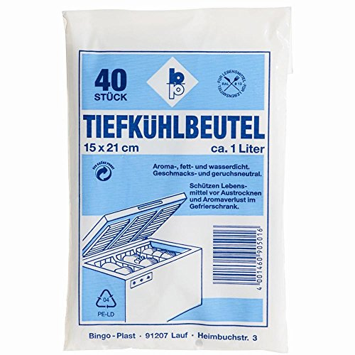 Unimet Gefrierbeutel 15 X 21 Bt a 40St 501
