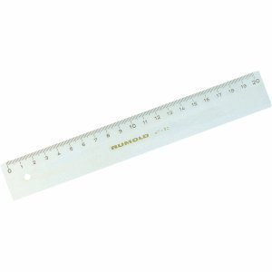 Rumold Lineal 30cm Acryl transparent