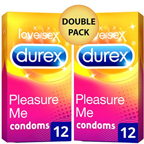 Durex Pleasure Me Kondome, gerippt und gepunktet
