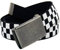 Build A Belt Jungen-Gürtelschnalle mit Klappverschluss, 3,2 cm breit, antikes Silber, mit Canvas-Web-Gürtel, kariert, L 12-14