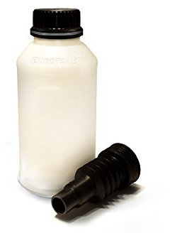 Eurotone Pulver Flasche für Brother Drucker - 200g - ca. 5200 Seiten - schwarzes Pulver für Wiederbefüllung Premium Qualität für HL MFC DCP HL-L Kopierer