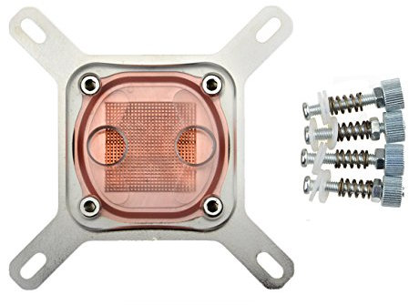 BXQINLENX Professional Special CPU Waterblock For INTEL Water Cool System Computer Clear (Transparent)