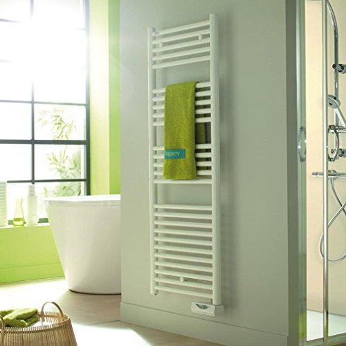 Sèche Serviette Atoll Spa El Regulation Tf, Blanc Ral 9016, 500 Watts, H 1356 Mm