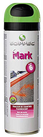 Soppec FASMARK500Z Markierungsfarbe, Grün, 500 ml