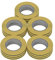 AUPROTEC 5x Isolierband gelb-grün 15mm x 10m VDE Isoband PVC Elektriker Klebeband DIN EN 60454-3-1